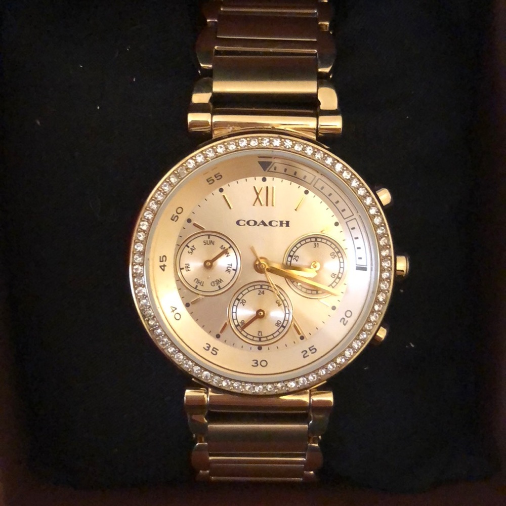 Coach Gold Watch